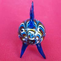 Pesciolino in vetro colorato