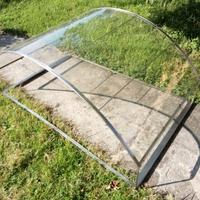 Struttura acciaio plexiglass serra presepio