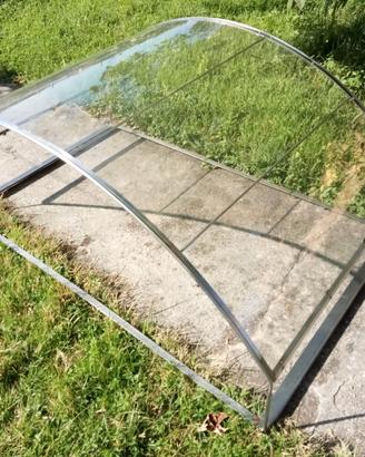 Struttura acciaio plexiglass serra presepio