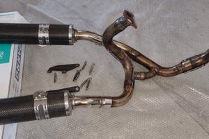 Impianto di scarico per ducati 888