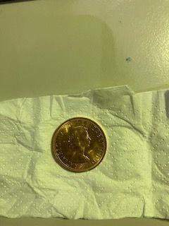 sterlina oro