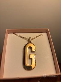 COLLANA LUNGA CON LETTERA G rue des mille