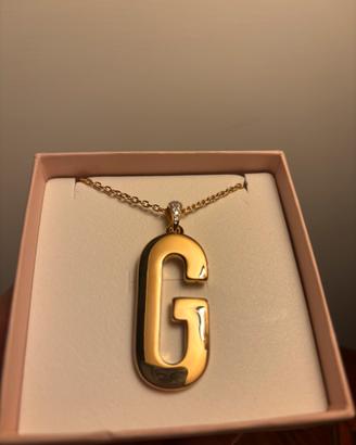 COLLANA LUNGA CON LETTERA G rue des mille