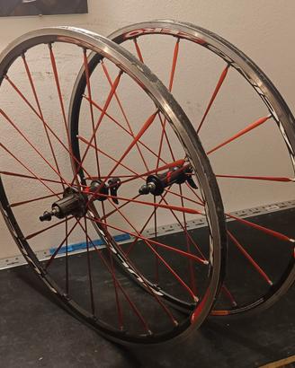 Coppia di ruote bici da corsa Fulcrum Racing Zero