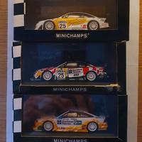 5 Opel Calibra 1/43 DTM/ITC MINICHAMPS NUOVE, RARE