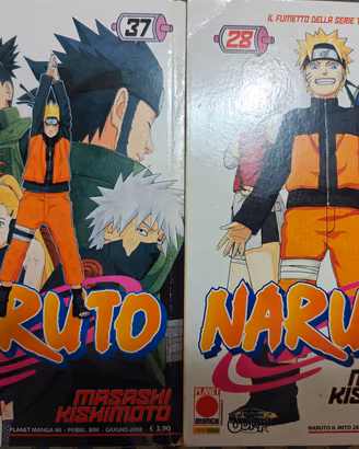 Manga Naruto Volumi 28 e 37 Planet Manga