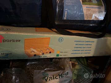 Fornello Campeggio 3 fuochi