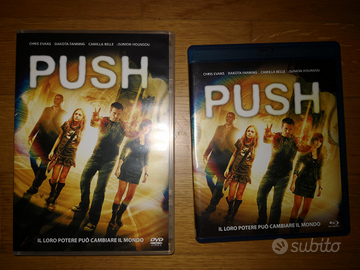 Push collezione film in dvd e blu ray NUOVI