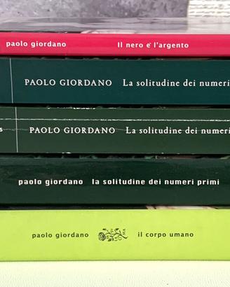 Libri di Paolo Giordano
