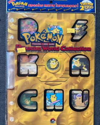 Pokemon pikachu world collection 2000