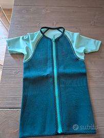 Maglia termica c protezione solare bambino 8 anni