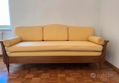 Divano letto modernariato stile Luigi Filippo