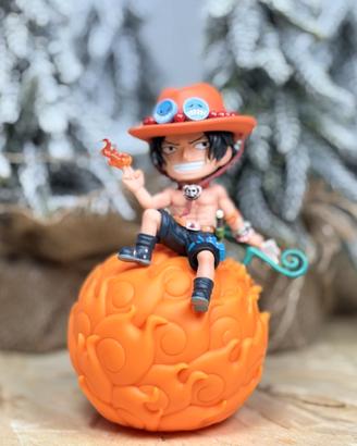One Piece Portgas D. Ace Lampada LED Figure