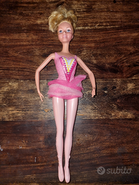 Barbie ballerina mattel rigida 2014