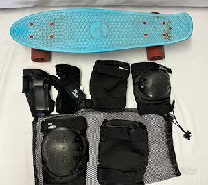 Skateboard con accessori