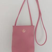 Borsetta a tracolla rosa confetto Carpisa