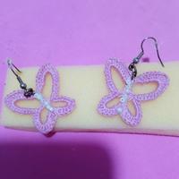 orecchini all uncinetto 