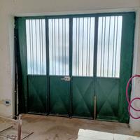 Portone garage in ferro 4 ante