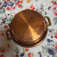 Pentola in rame stagnato