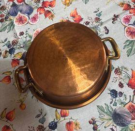 Pentola in rame stagnato