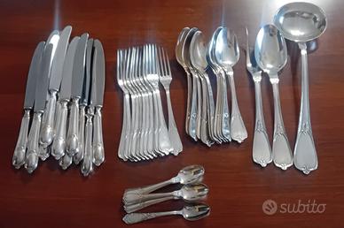 Servizio di posate in Super Argentato