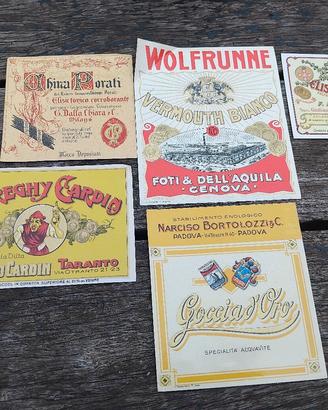 etichette alcoolici