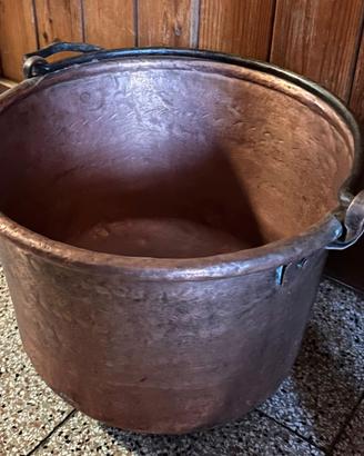 paiolo / caldaia in rame