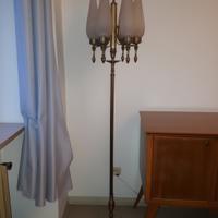 Lampada da terra anni 50 originale con paralumi