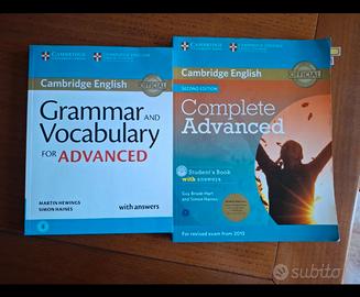 2 Libri per esame Cambridge English Advanced