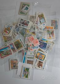 Lotto di circa 200 francobolli , alcune serie comp