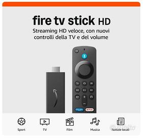 Amazon Fire TV Stick HD (Ultimo modello)