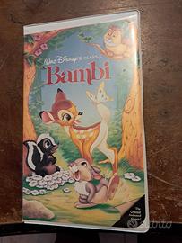 Bambi VHS originale Walt Disney Black Diamond