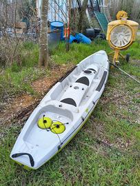 Kayak BORNEO TAHE rigido 2 posti + 1 verde