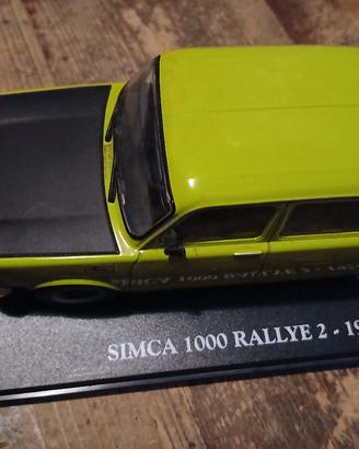 modellino simca 1000 rallye 1974