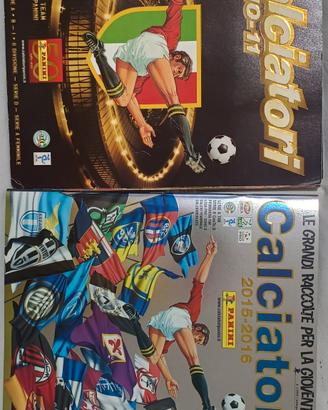 album calciatori 2010/2011 e 2015/2016