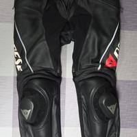Pantaloni pelle moto Dainese taglia 54