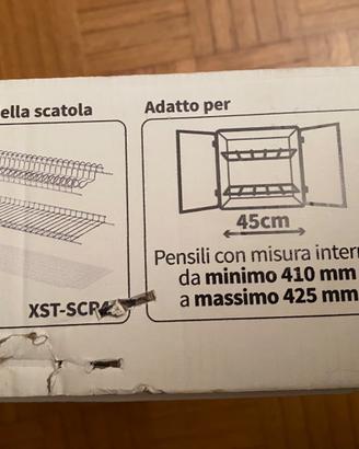 Scolapiatti da pensile