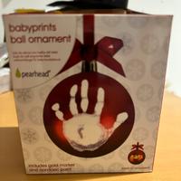 Baby print ball ornament Nuova Palla di Natale