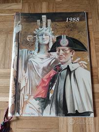 Calendario Storico dell Arma Dei Carabinieri 1988