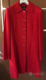 Cappotto rosso, piumino panna nuovi