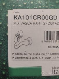 rubinetto vasca da muro 