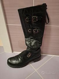 stivale pelle nero donna taglia 36