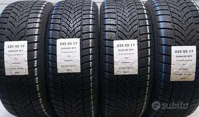 4 GOMME 225 55 17 DUNLOP RFT RB14