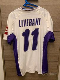 Maglia matchworn Fiorentina 2007-08 #11 LIVERANI