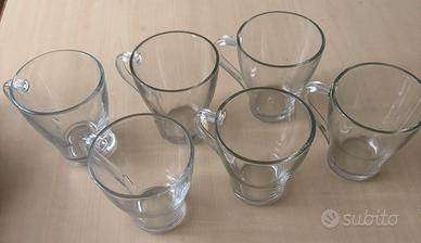 Set sei tazze mug