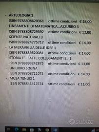  libri della lista