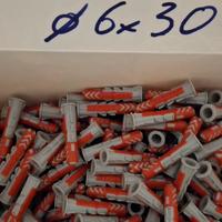 lotto n.200 tasselli Fisher duo 6x30