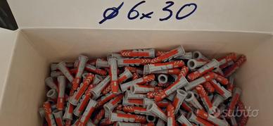 lotto n.200 tasselli Fisher duo 6x30