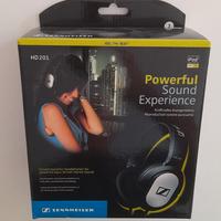 CUFFIA SENNHEISER HD201 DINAMICA CHIUSA