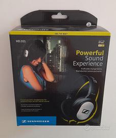 CUFFIA SENNHEISER HD201 DINAMICA CHIUSA